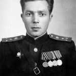 Иван Алексеевич Цыганков, до 1985 года - директор Вичугской типографии, фото 1945 года