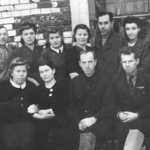 Коллектив Новописцовского сельпо, 1957 год