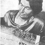 Прасковья Ивановна Виноградова - мать Е.В. Виноградовой, 1935 год
